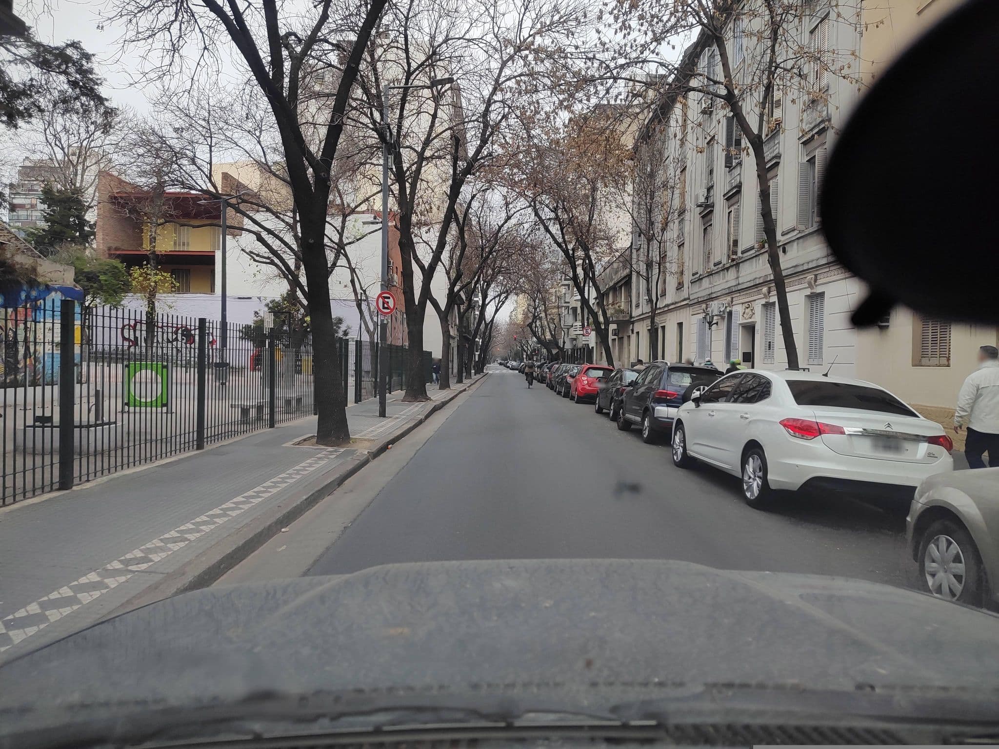 Street view near Sabatico Hostel, Buenos Aires