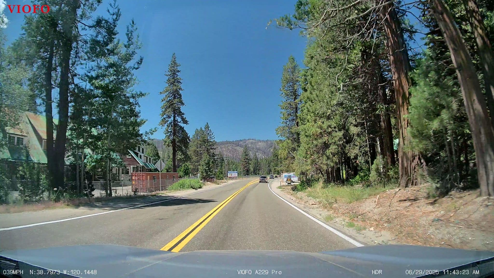 Street view near Strawberry Lodge, South Lake Tahoe — © juzza (CC BY-SA · Mapillary)