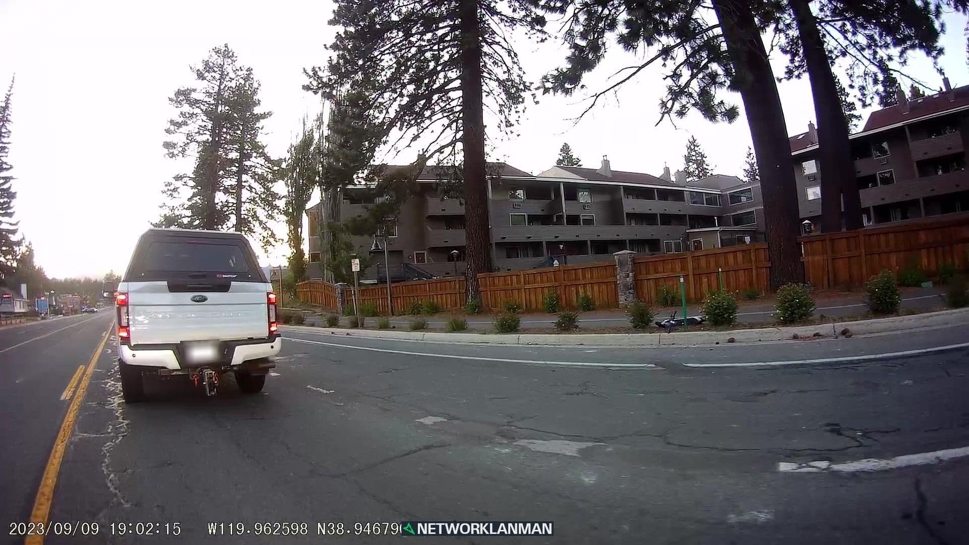 Street view near Lakeland Village, South Lake Tahoe — © networklanman (CC BY-SA · Mapillary)