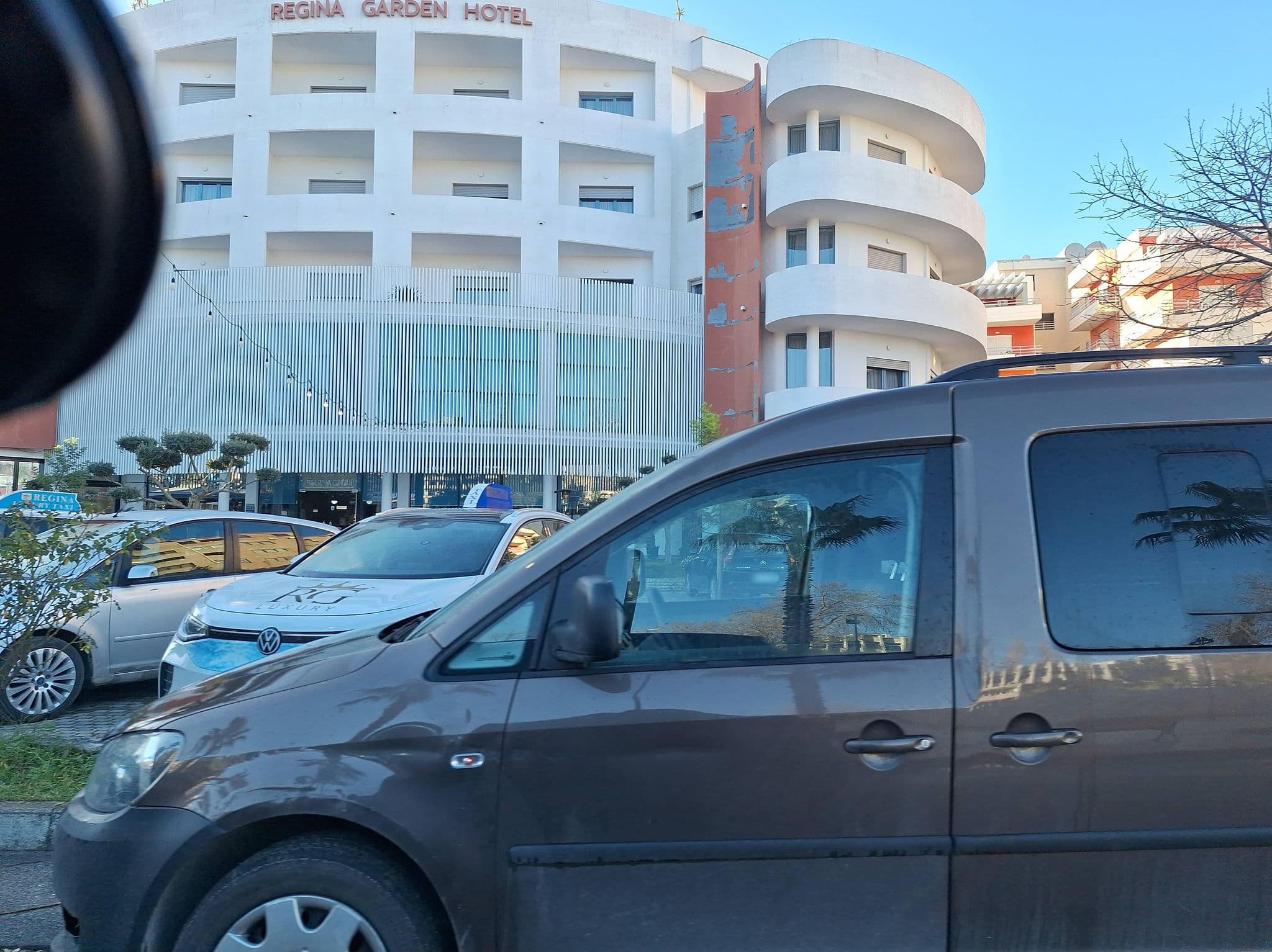 Street view near Hotel Regina Garden, Vlorë — © denisju_osm (CC BY-SA · Mapillary)