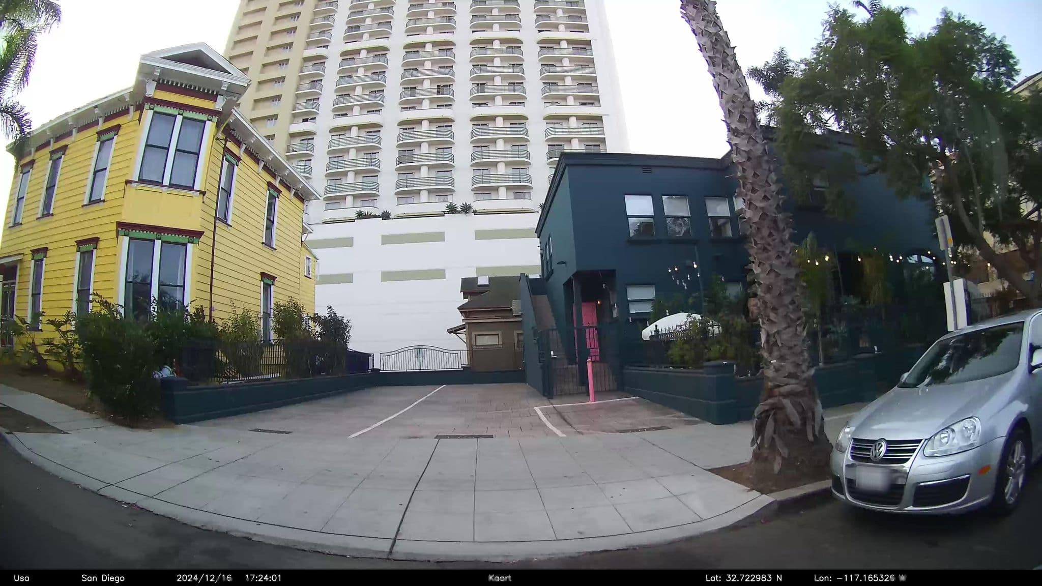 Street view near ITH Adventure Hostel, San Diego — © GoProMAX3M (CC BY-SA · Mapillary)
