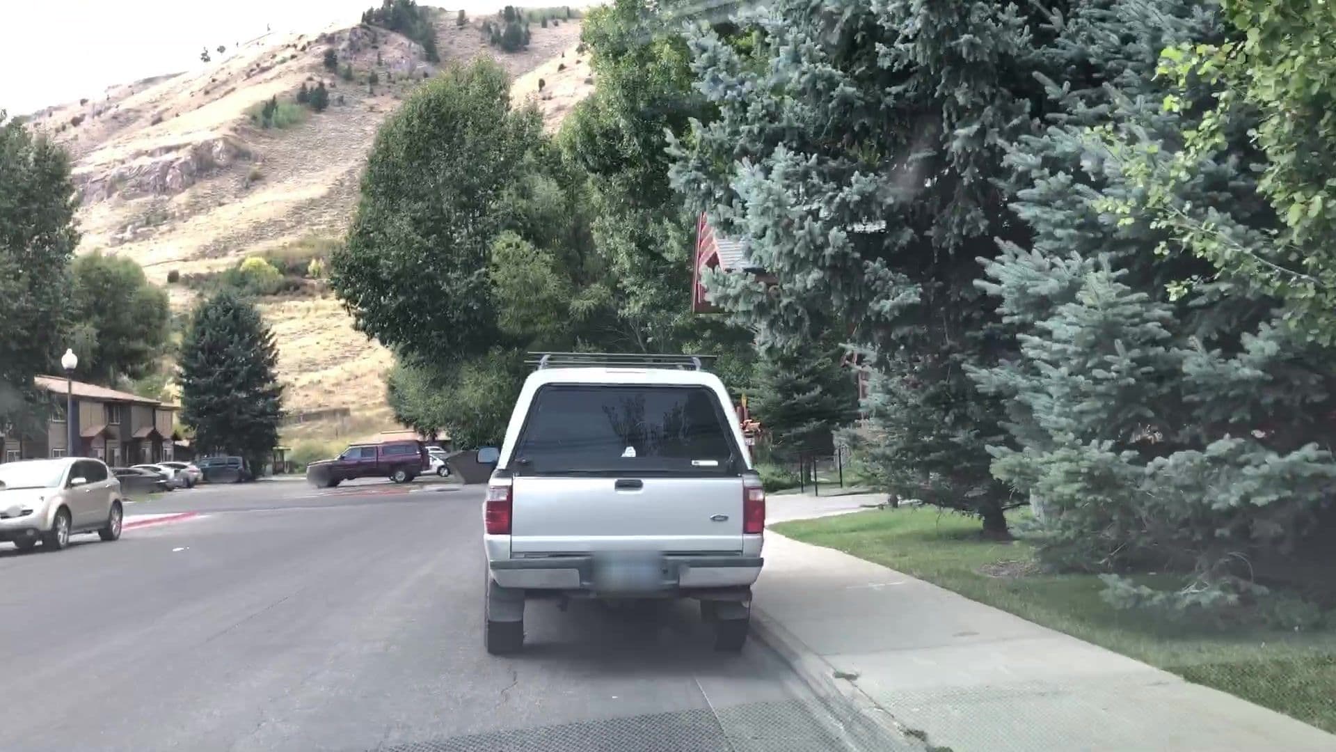 Street view near Cache Creek Lodge, Rafter J Ranch — © lvl5 (CC BY-SA · Mapillary)