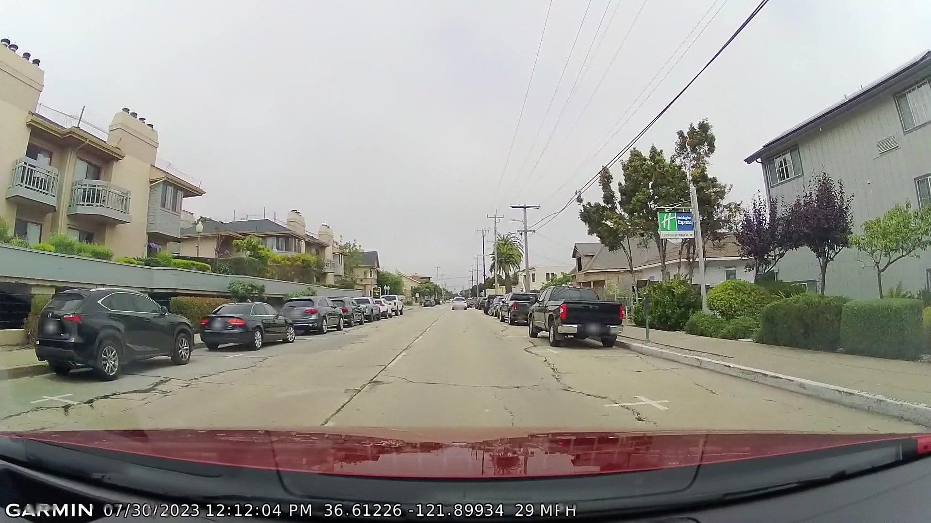 Street view near Holiday Inn Express Monterey - Cannery Row, Monterey — © eneerhut (CC BY-SA · Mapillary)