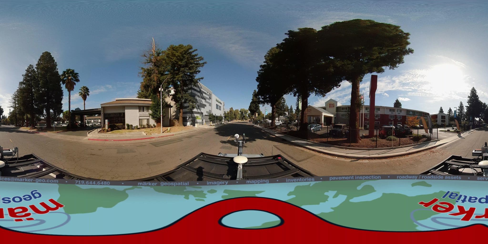 Street view near Hawthorn Suites by Wyndham Sacramento, Sacramento — © marker_geo1 (CC BY-SA · Mapillary)