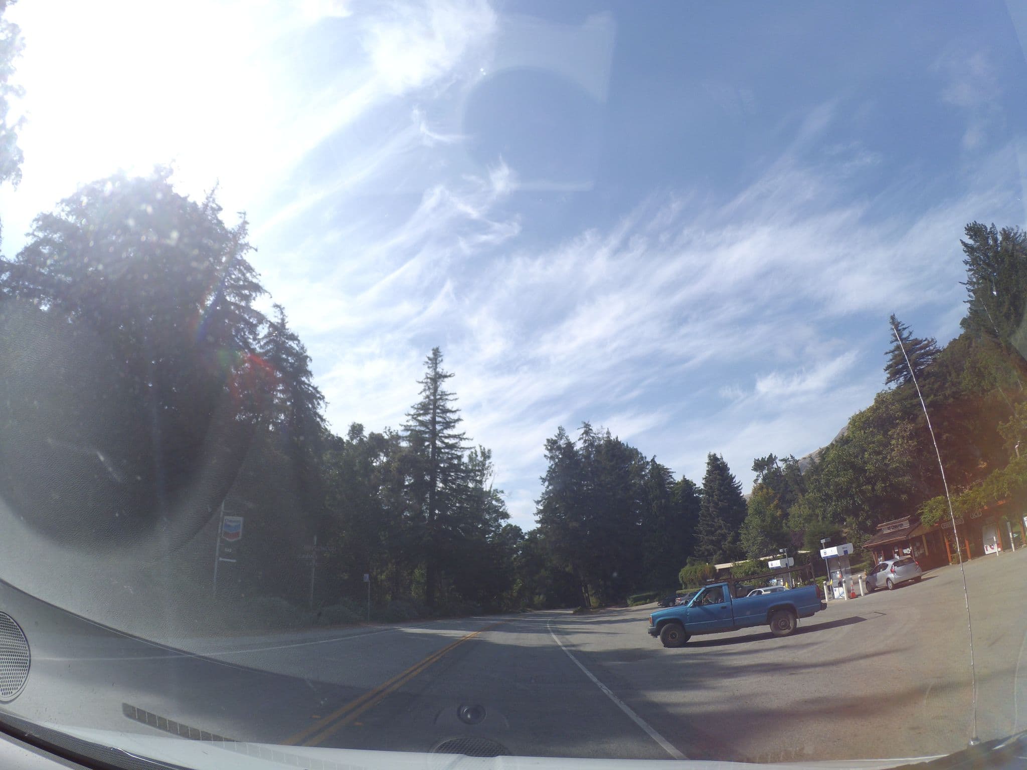 Street view near Glen Oaks Big Sur, Carmel Valley Village — © canadarunner (CC BY-SA · Mapillary)