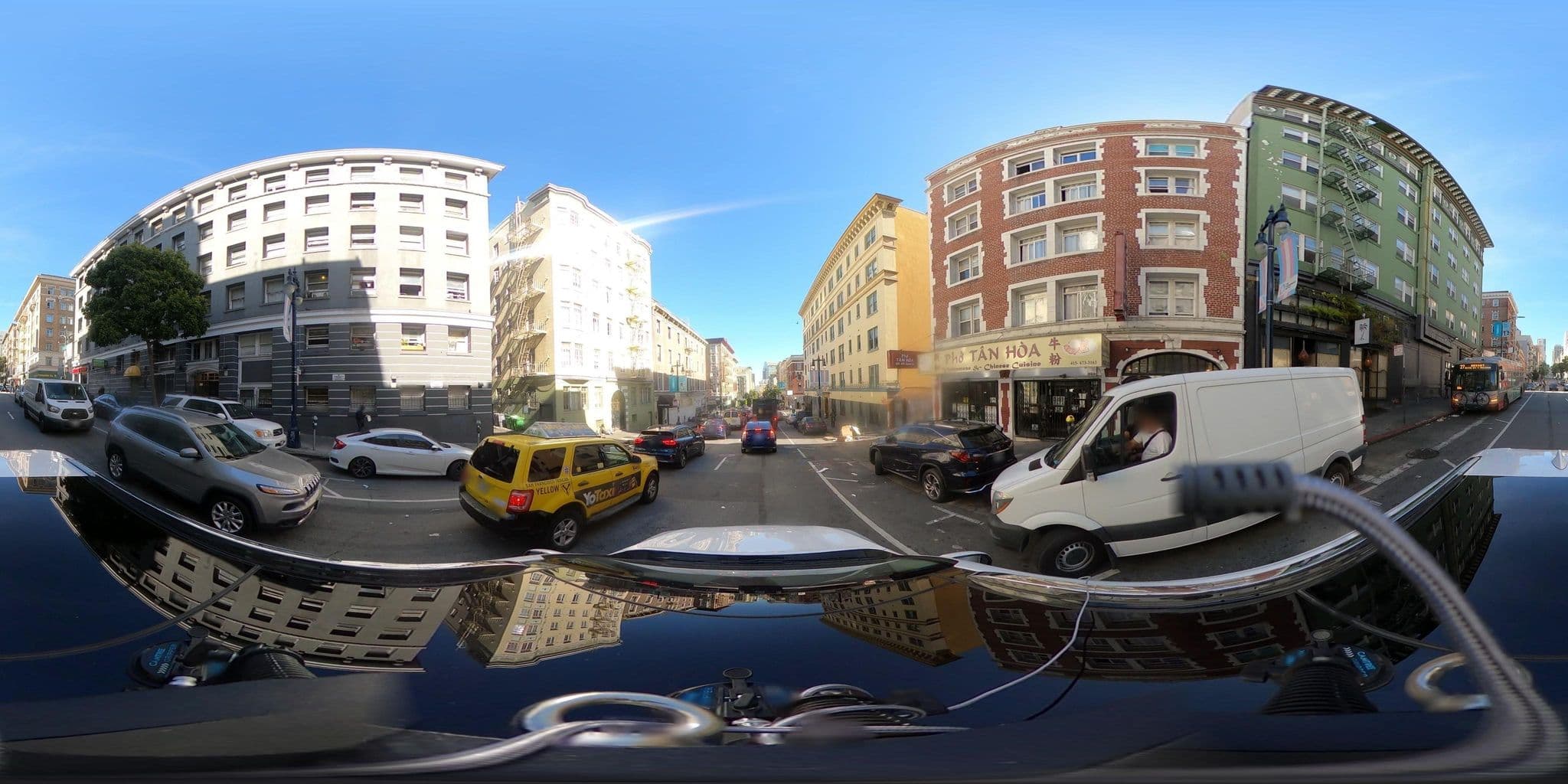 Street view near Riviera Hotel, San Francisco