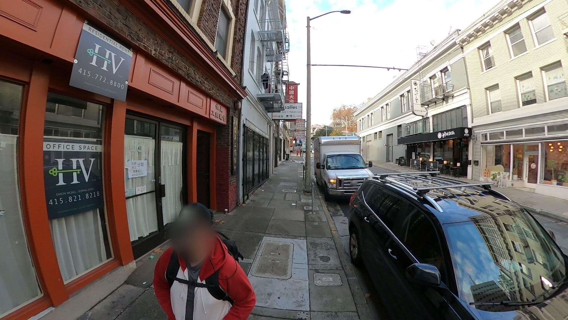 Street view near Clayton, Chinatown — © pedestrian_mapping (CC BY-SA · Mapillary)