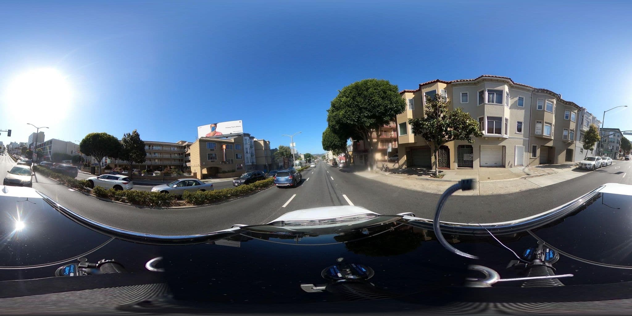 Street view near Redwood Inn, Chinatown