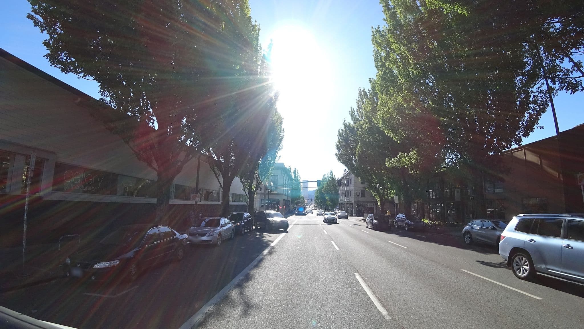 Street view near Jupiter Hotel, Portland
