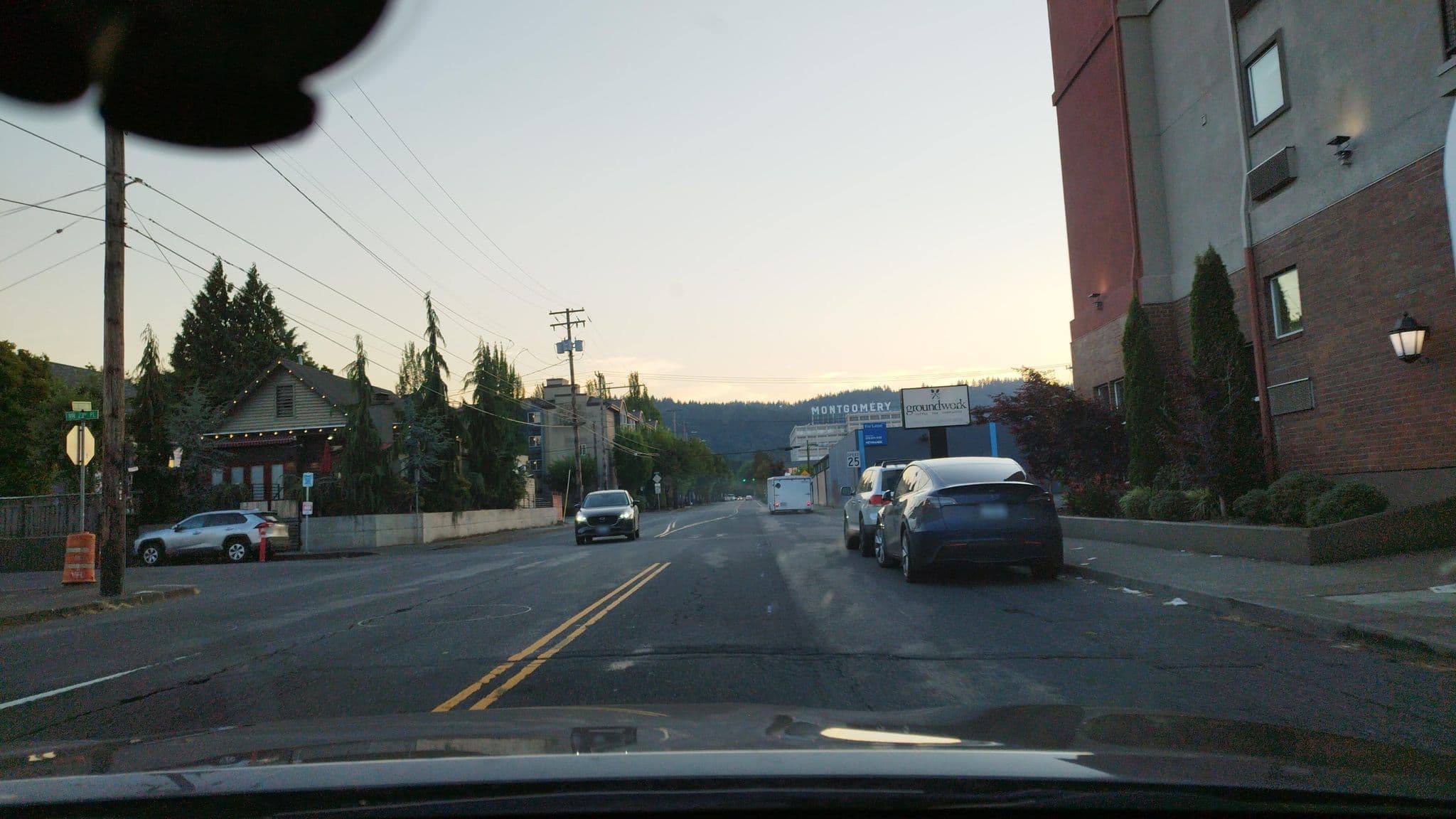 Street view near Holiday Inn Express, Portland