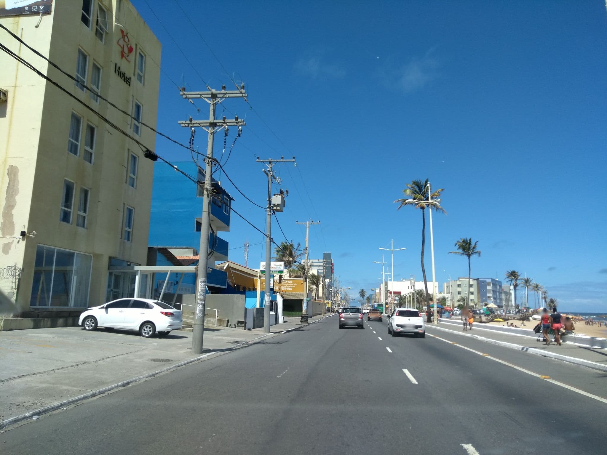 Street view near B Hotel, Salvador