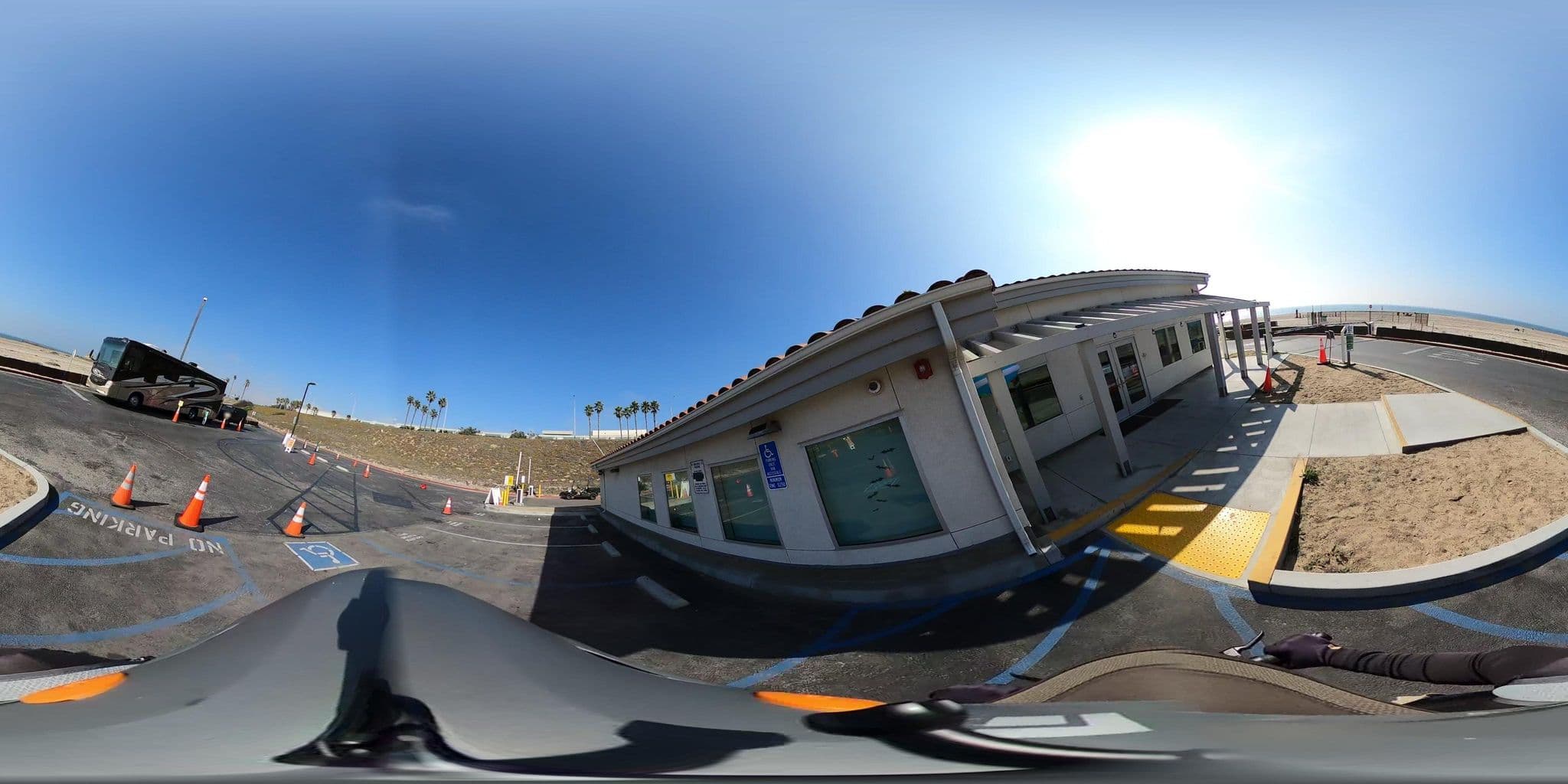 Street view near Dockweiler RV Park, El Segundo — © beddy (CC BY-SA · Mapillary)