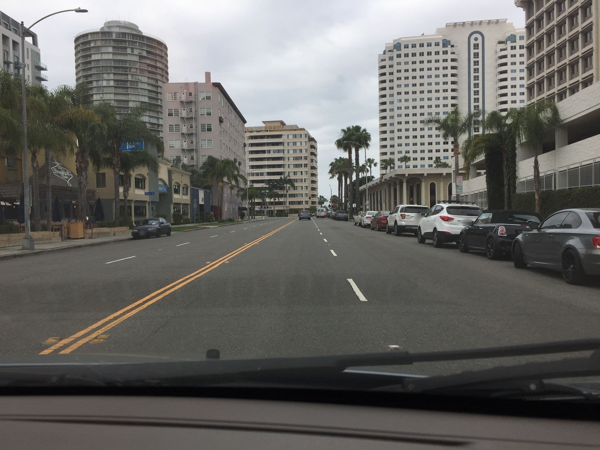 Street view near Travelodge Convention Center, Long Beach — © yellowracer (CC BY-SA · Mapillary)