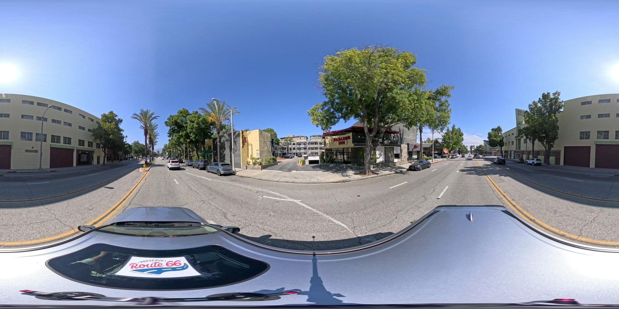 Street view near Green Tree Pasadena Inn, South Pasadena — © nthp_gis (CC BY-SA · Mapillary)
