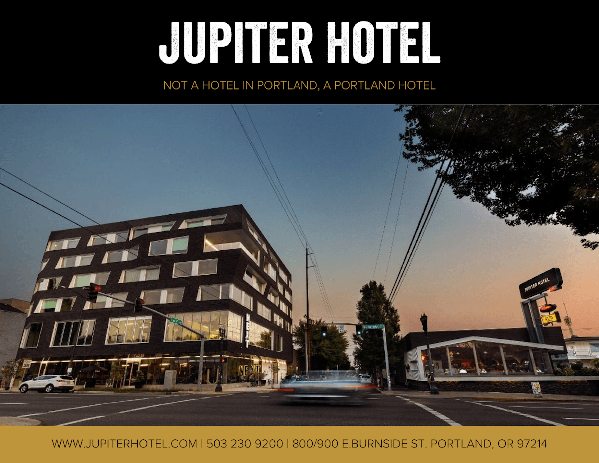 Jupiter Next, Hotel in Portland