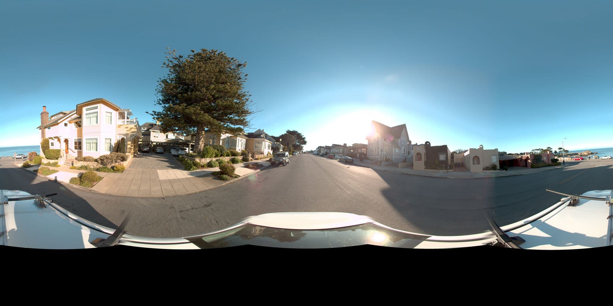 Street view near Seven Gables Inn, Pacific Grove — © rking (CC BY-SA · Mapillary)