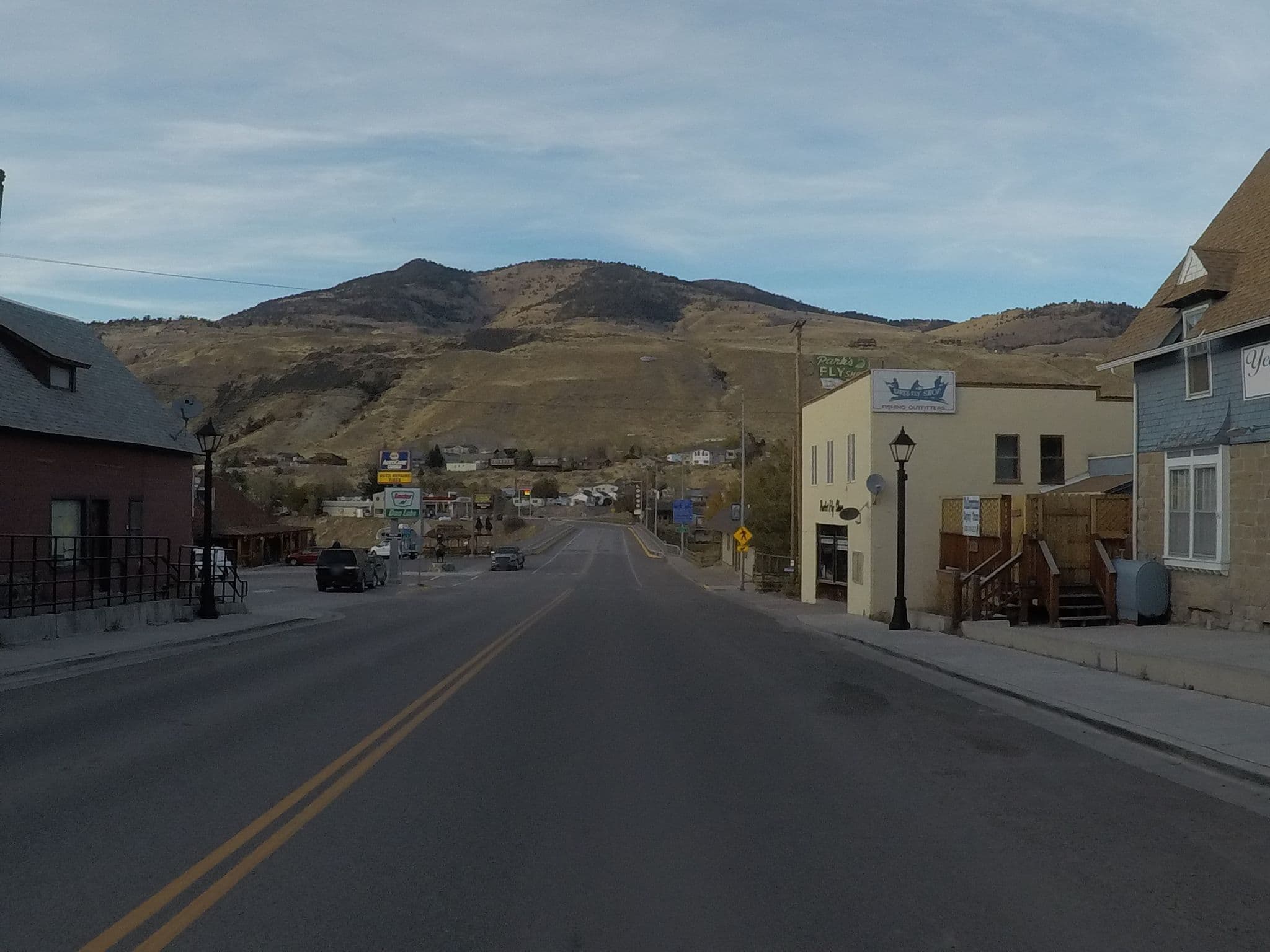 Street view near Gardiner Guesthouse, West Yellowstone