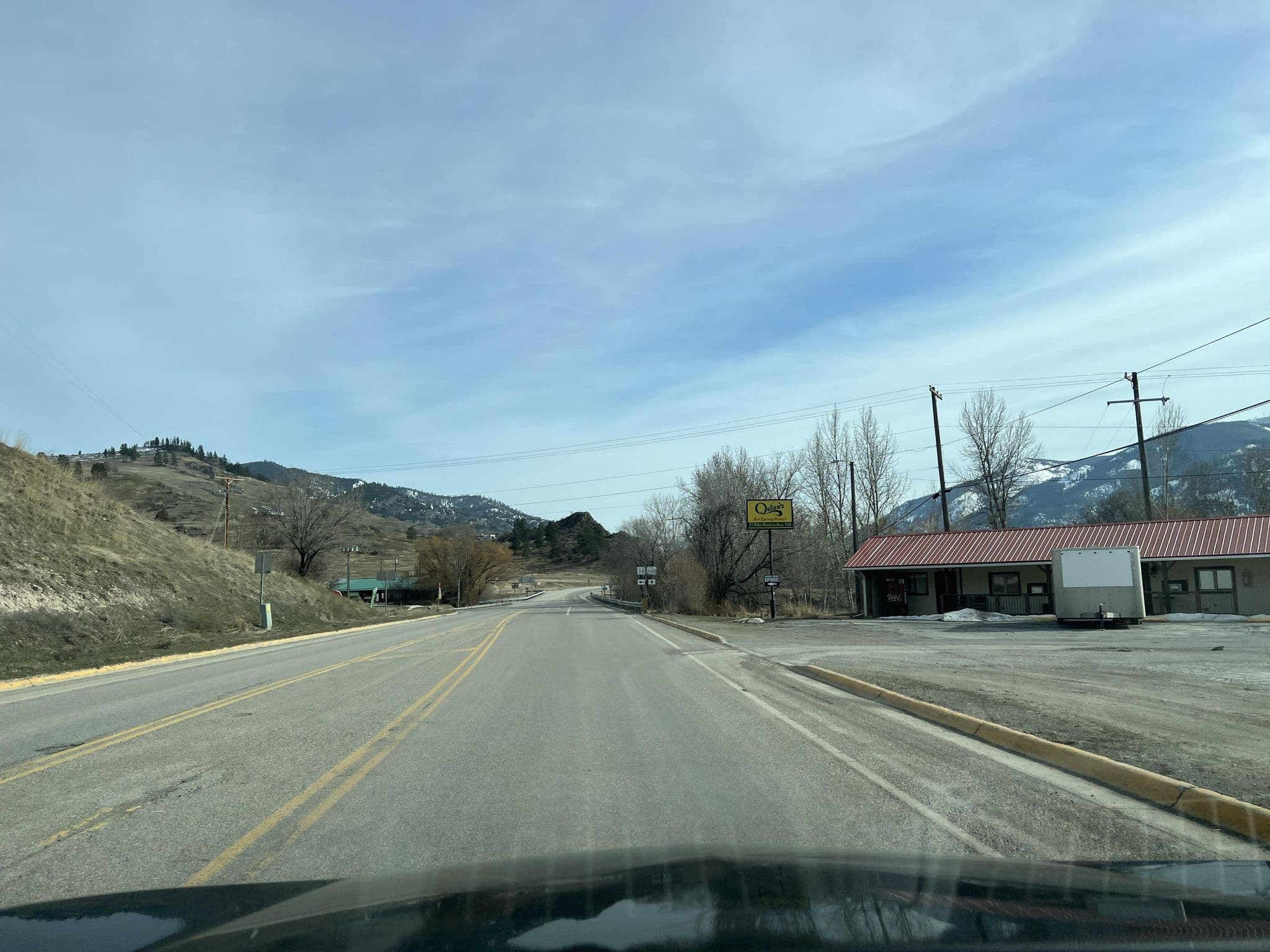 Street view near Glacier Crossroads Quinns Motel, Thompson Falls — © jenningsanderson (CC BY-SA · Mapillary)