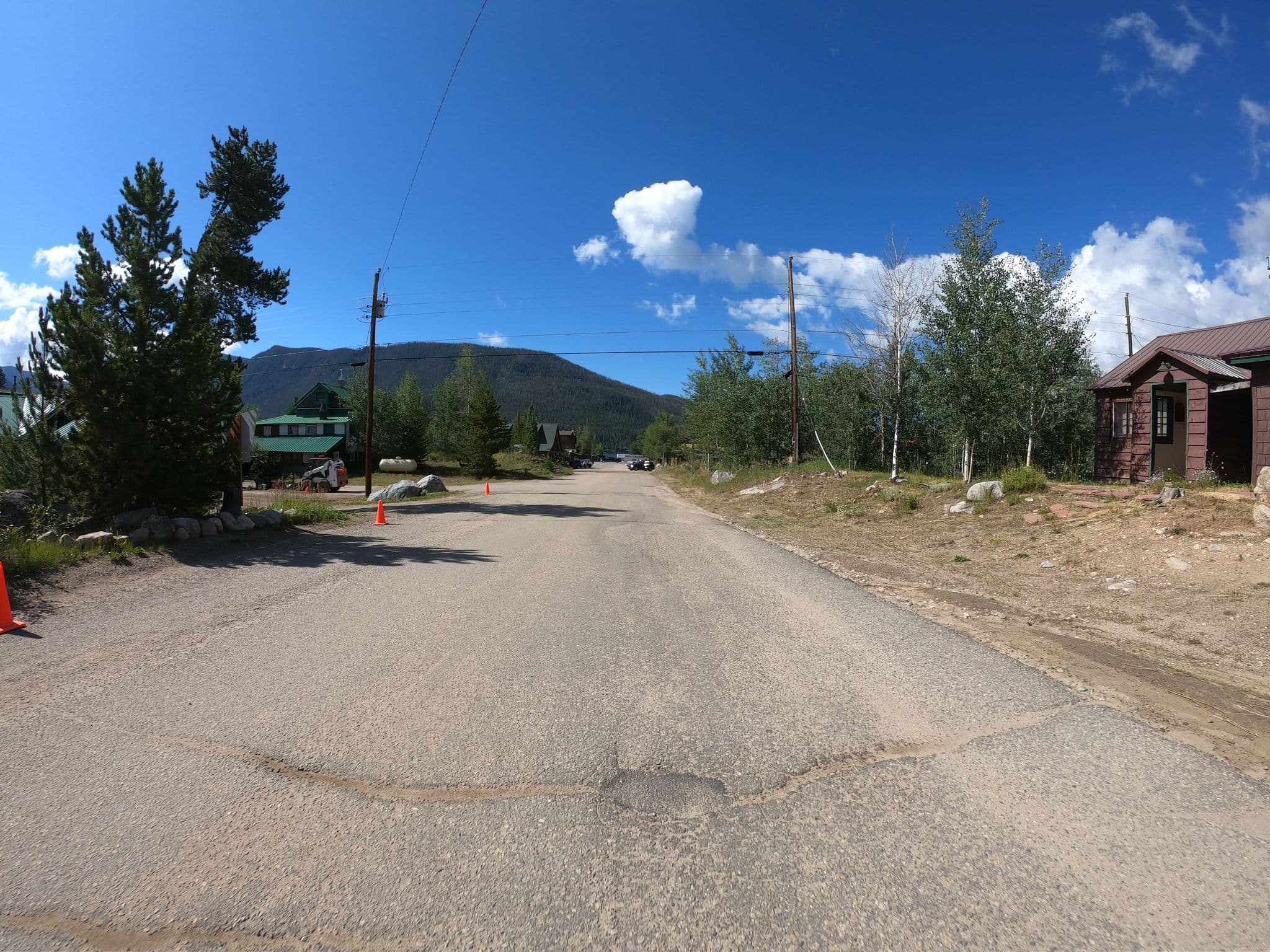 Street view near Lupine Village at Grand Lake, Estes Park