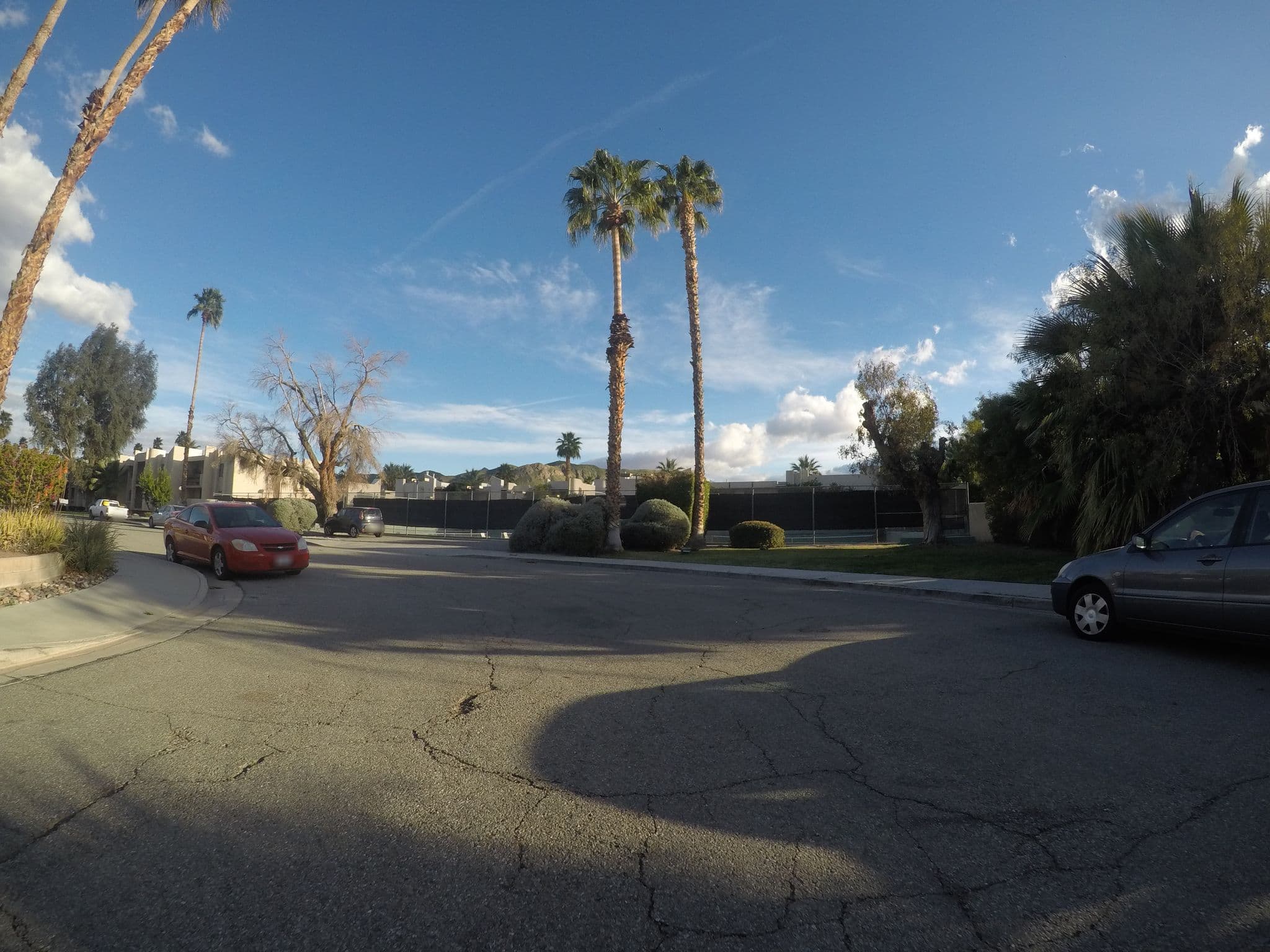 Street view near Sparrows Lodge, Palm Springs