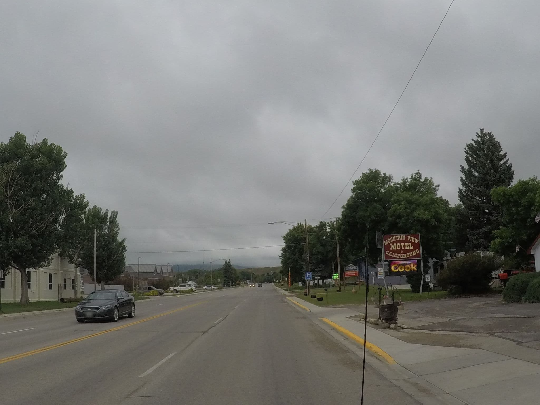 Street view near Mountain View Motel and Campground, Sheridan — © chrisbeddow (CC BY-SA · Mapillary)