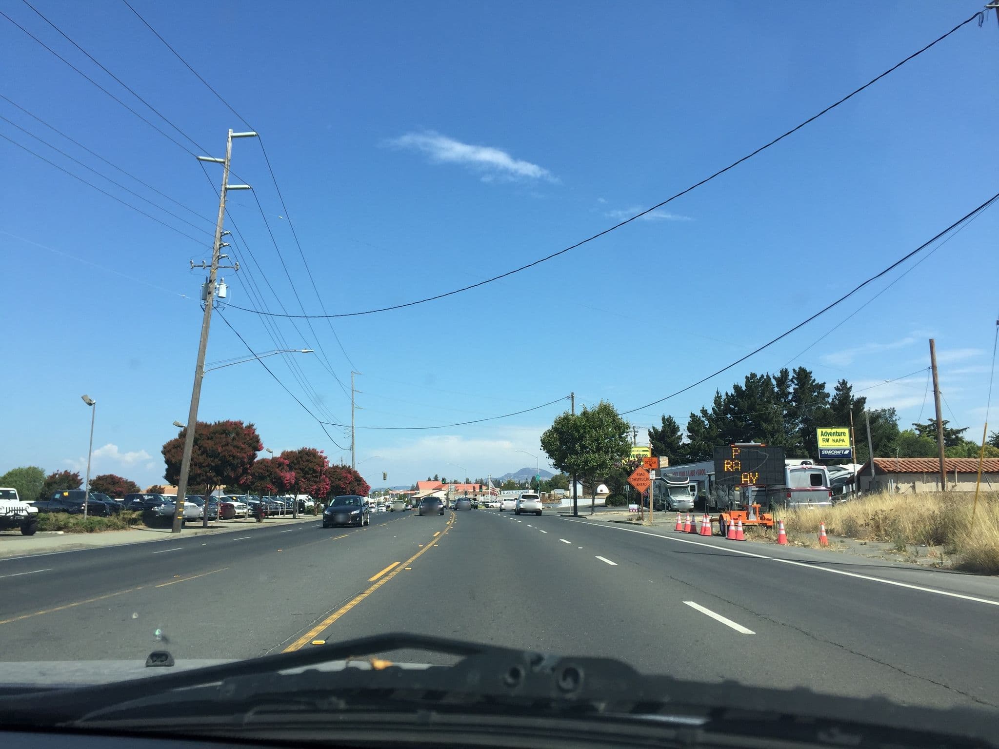 Street view near Cambria Hotel Napa Valley, Napa — © thefrisbie (CC BY-SA · Mapillary)