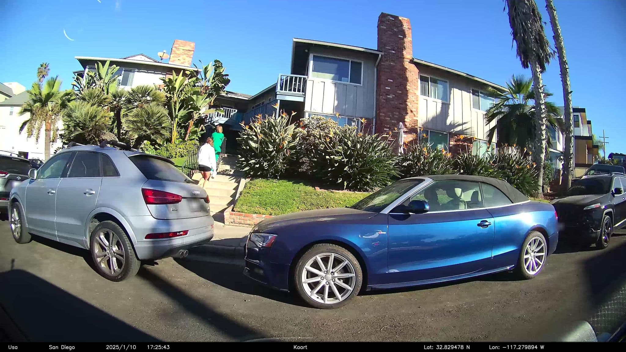 Street view near Bluewater Seaside, La Jolla — © GoProMAX3M (CC BY-SA · Mapillary)
