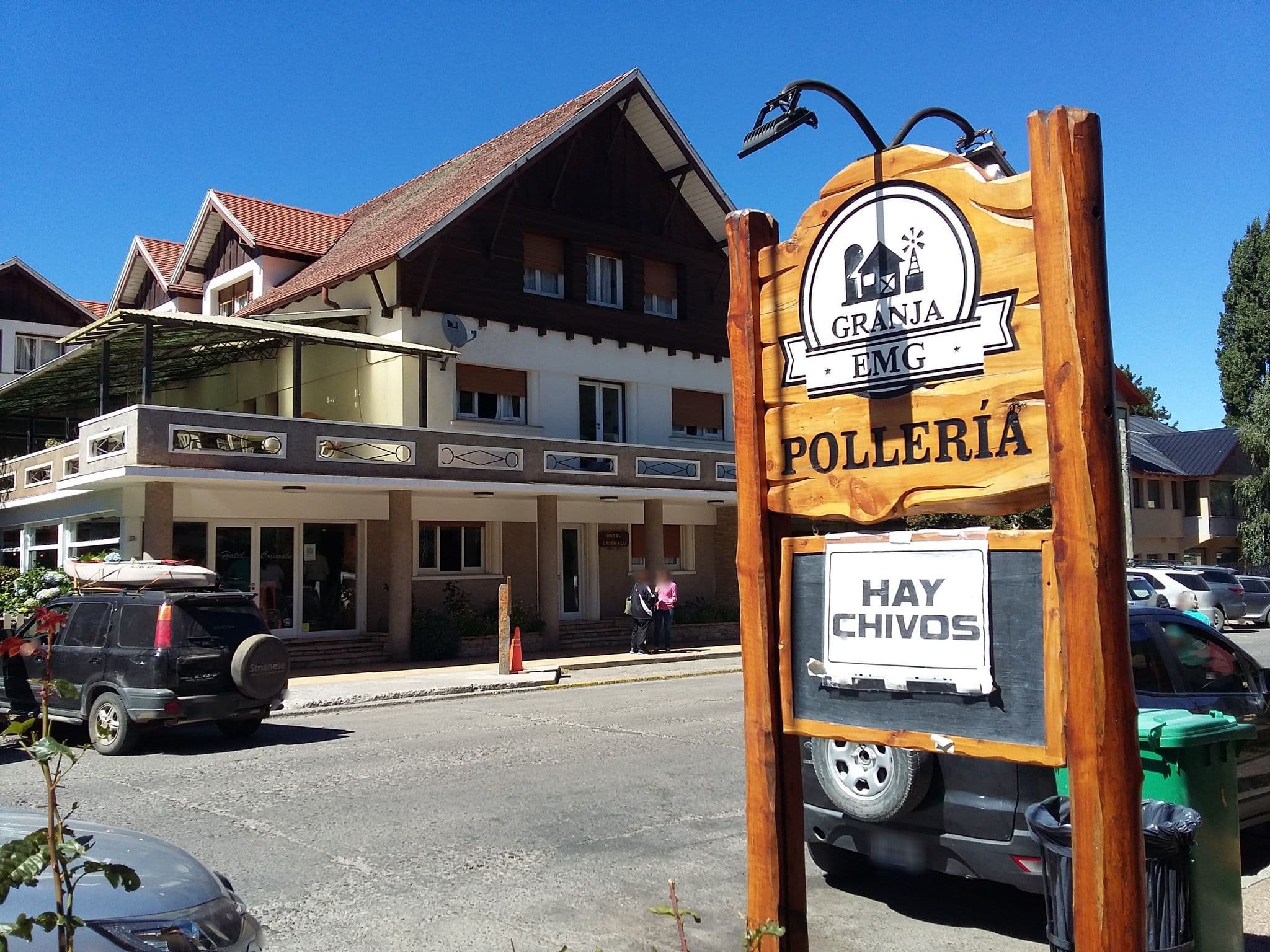 Street view near Hotel Crismalu, San Martín de los Andes