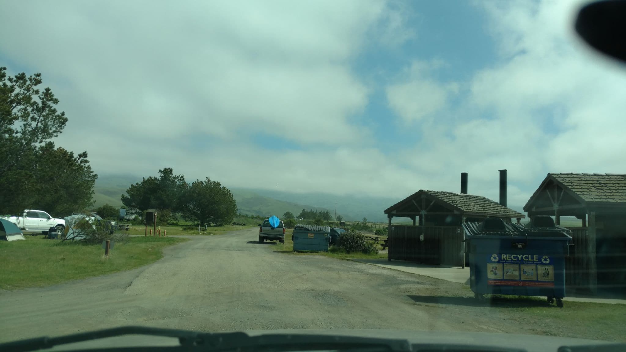 Street view near Washburn Campground, Cambria — © nmixter (CC BY-SA · Mapillary)