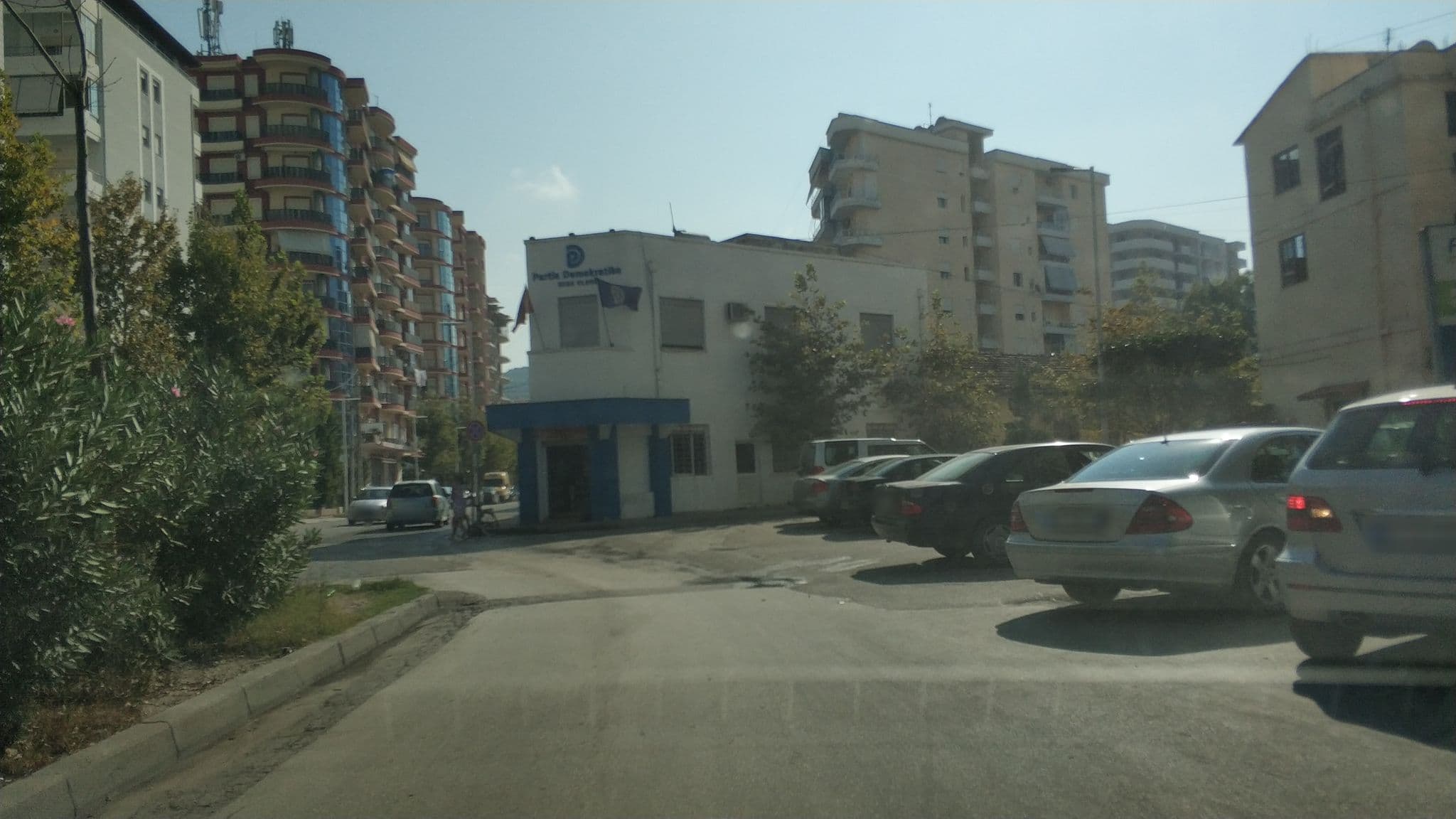 Street view near Hotel Partner, Vlorë — © freddouhelk (CC BY-SA · Mapillary)