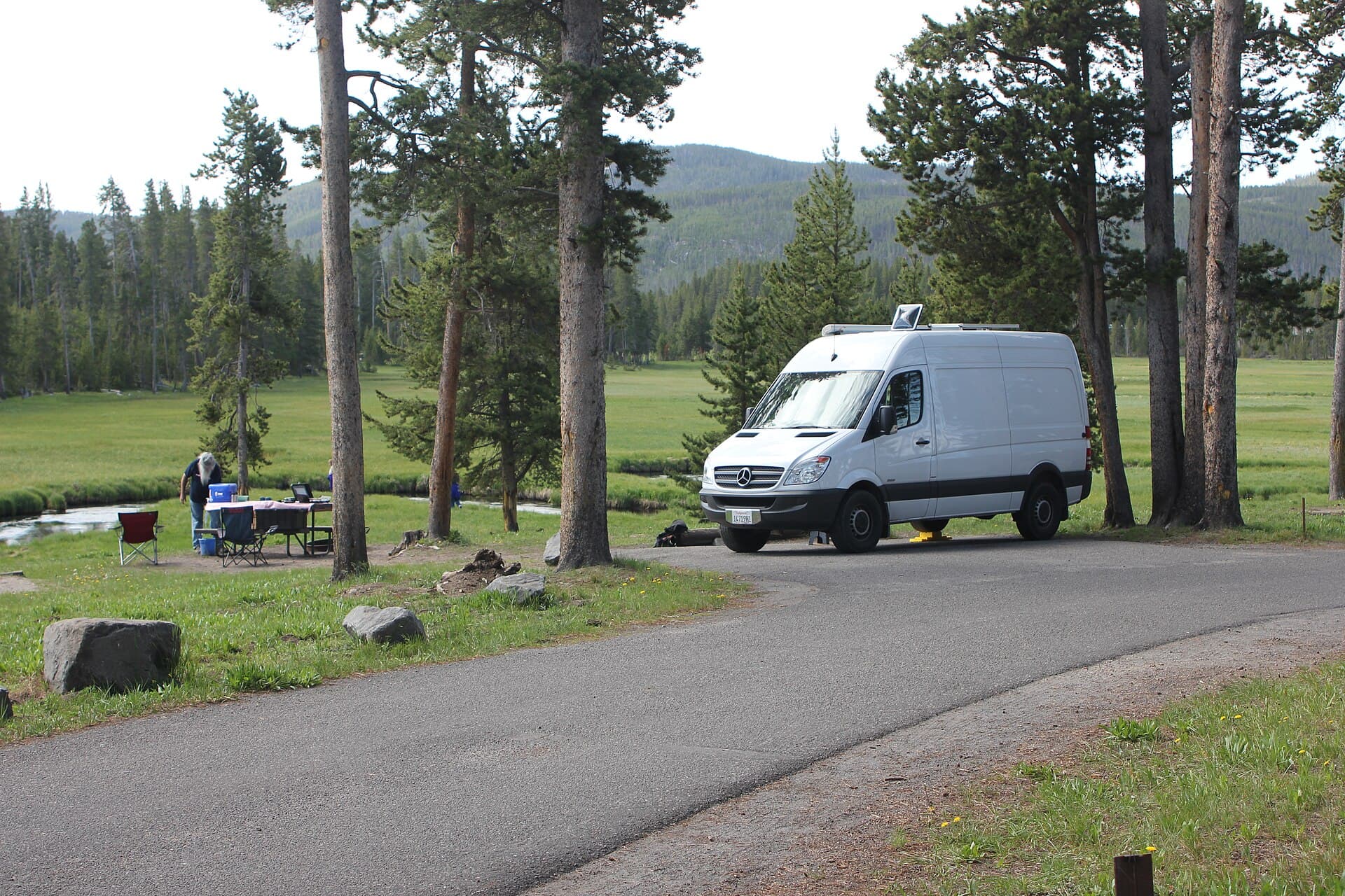 Norris Campground (via Wikimedia Commons, Public domain)