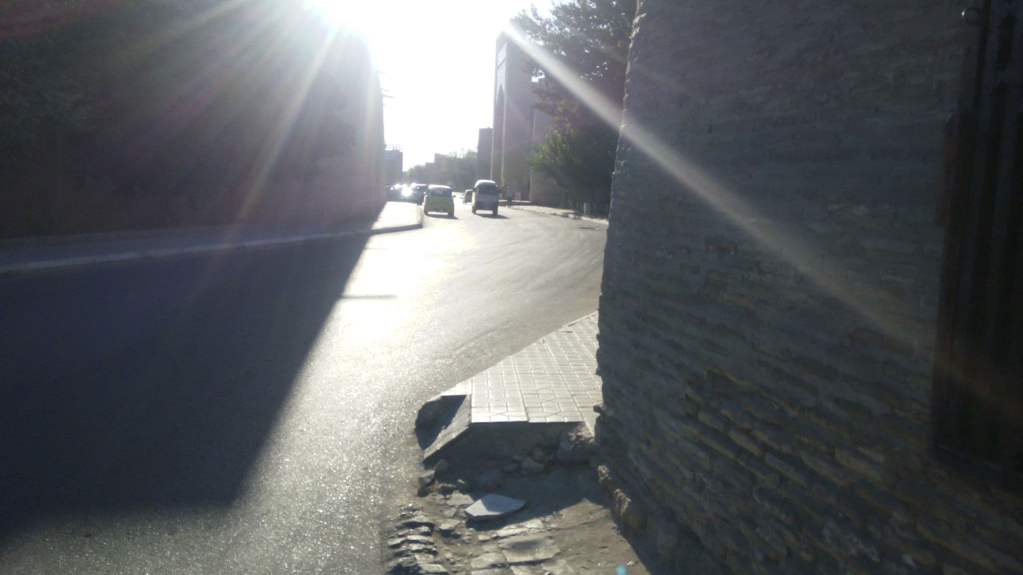 Street view near Devon Begi, Bukhara