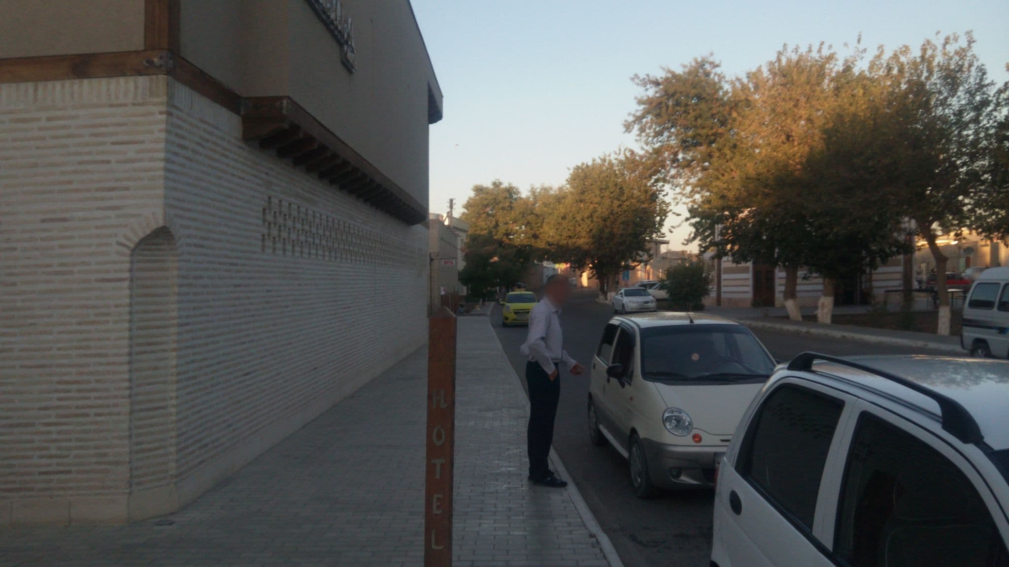 Street view near Kukaldosh Boutique Hotel, Bukhara