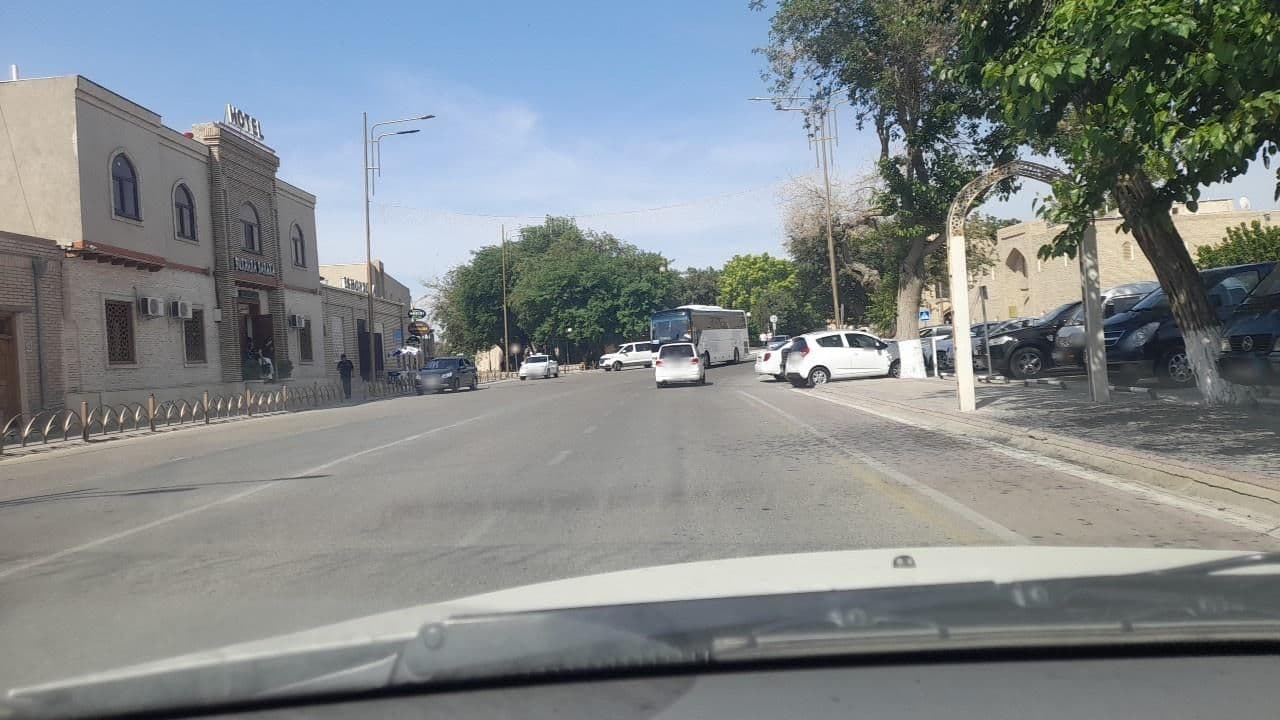 Street view near Hotel Bukhara Baraka, Bukhara