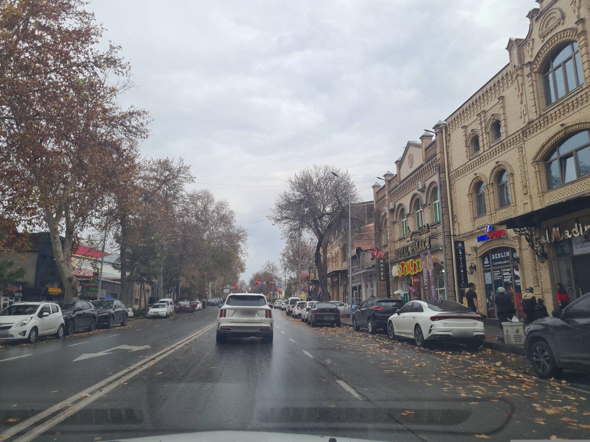 Street view near Hotel Al Madina, Samarkand