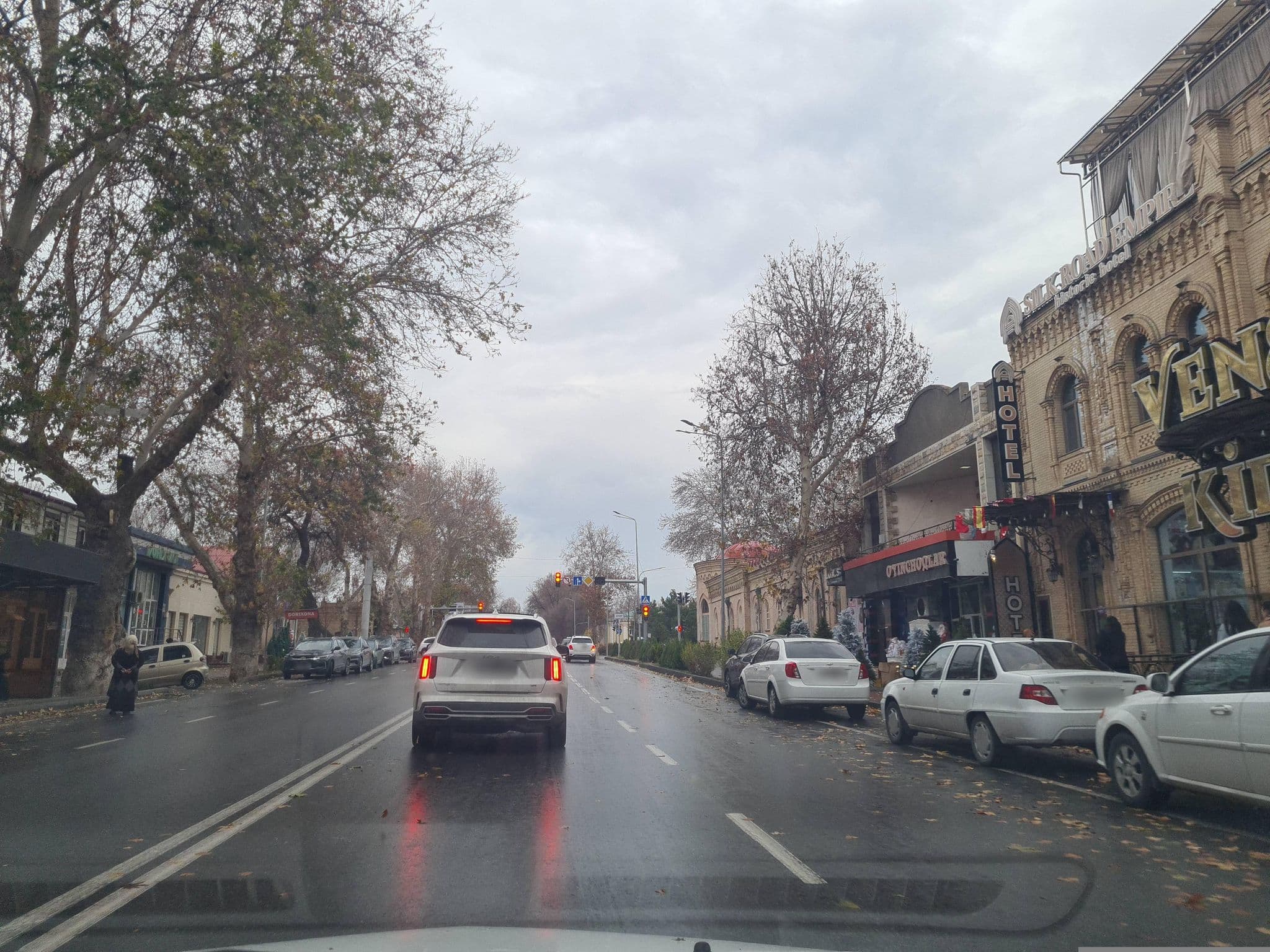 Street view near Silk Road Empire, Samarkand
