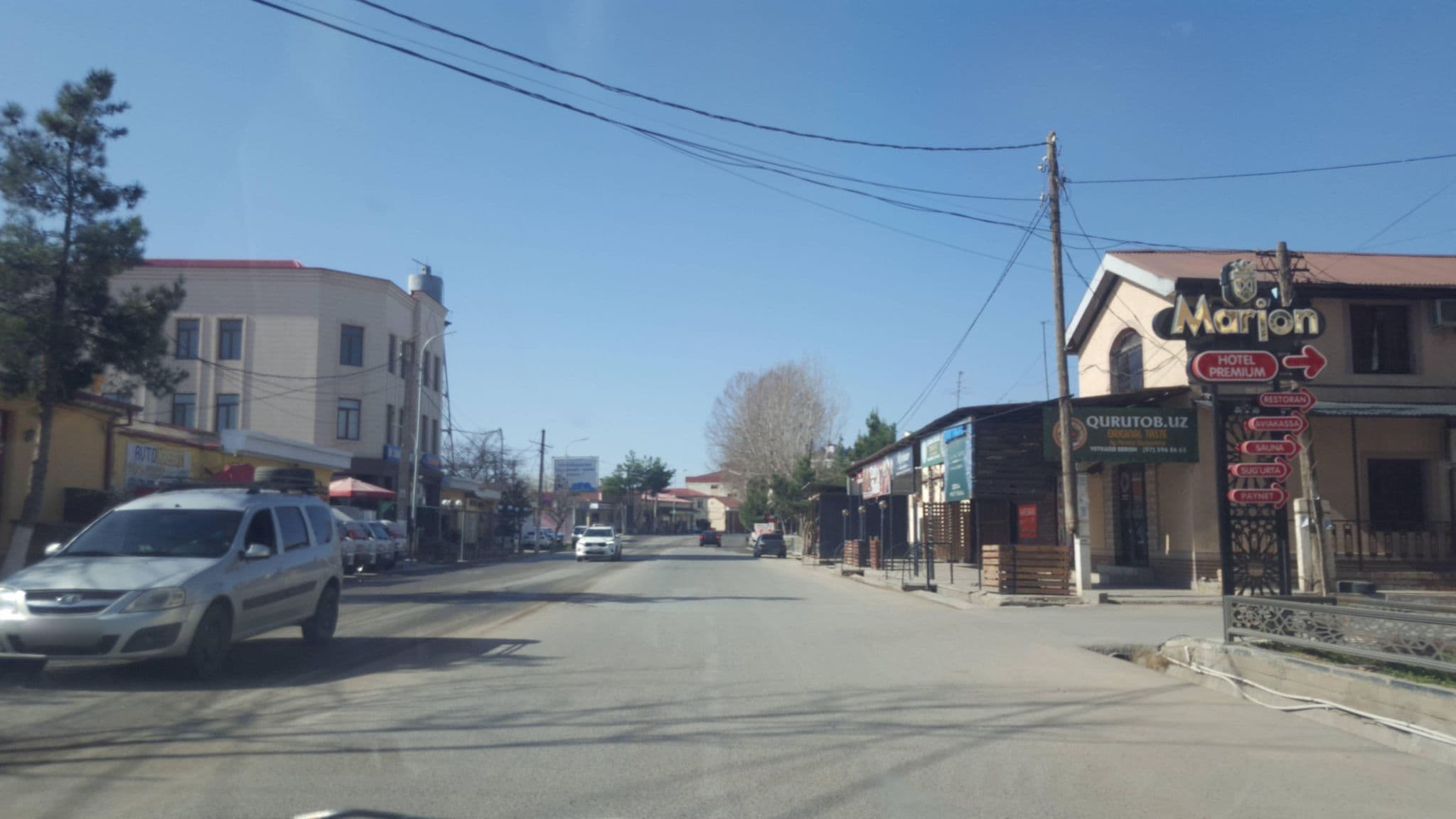 Street view near Hotel Marjon, Samarkand