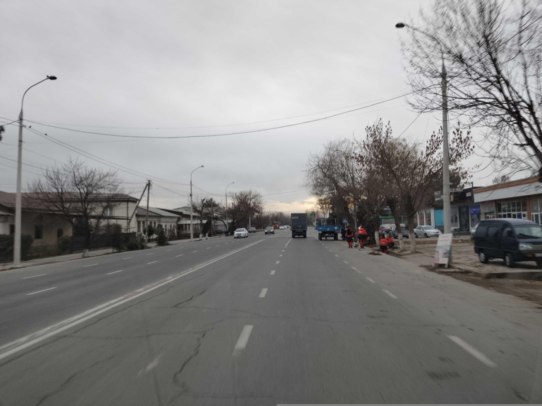 Street view near Caravan hostel, Tashkent