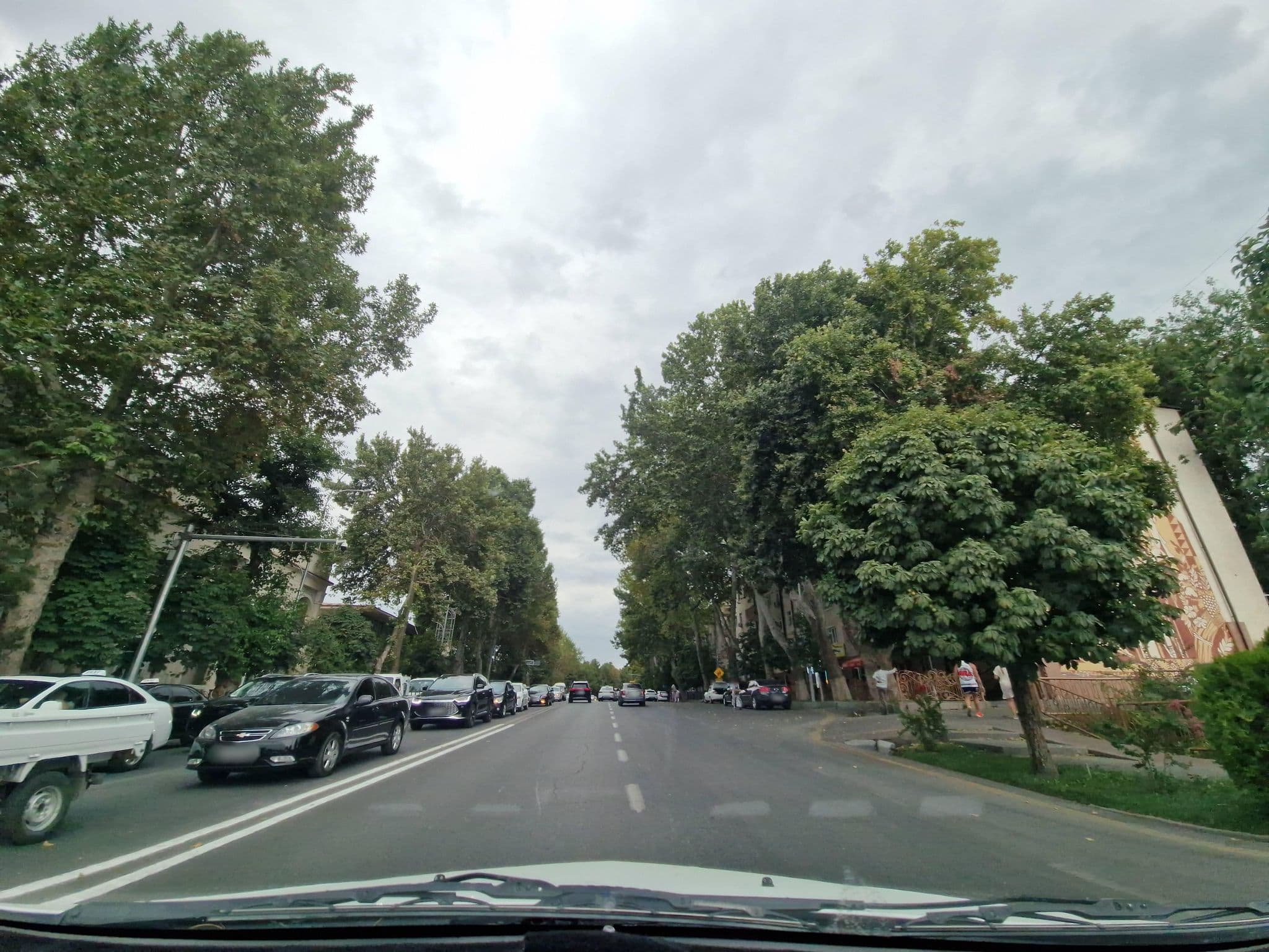 Street view near Orient Star Kuk-Serai, Samarkand