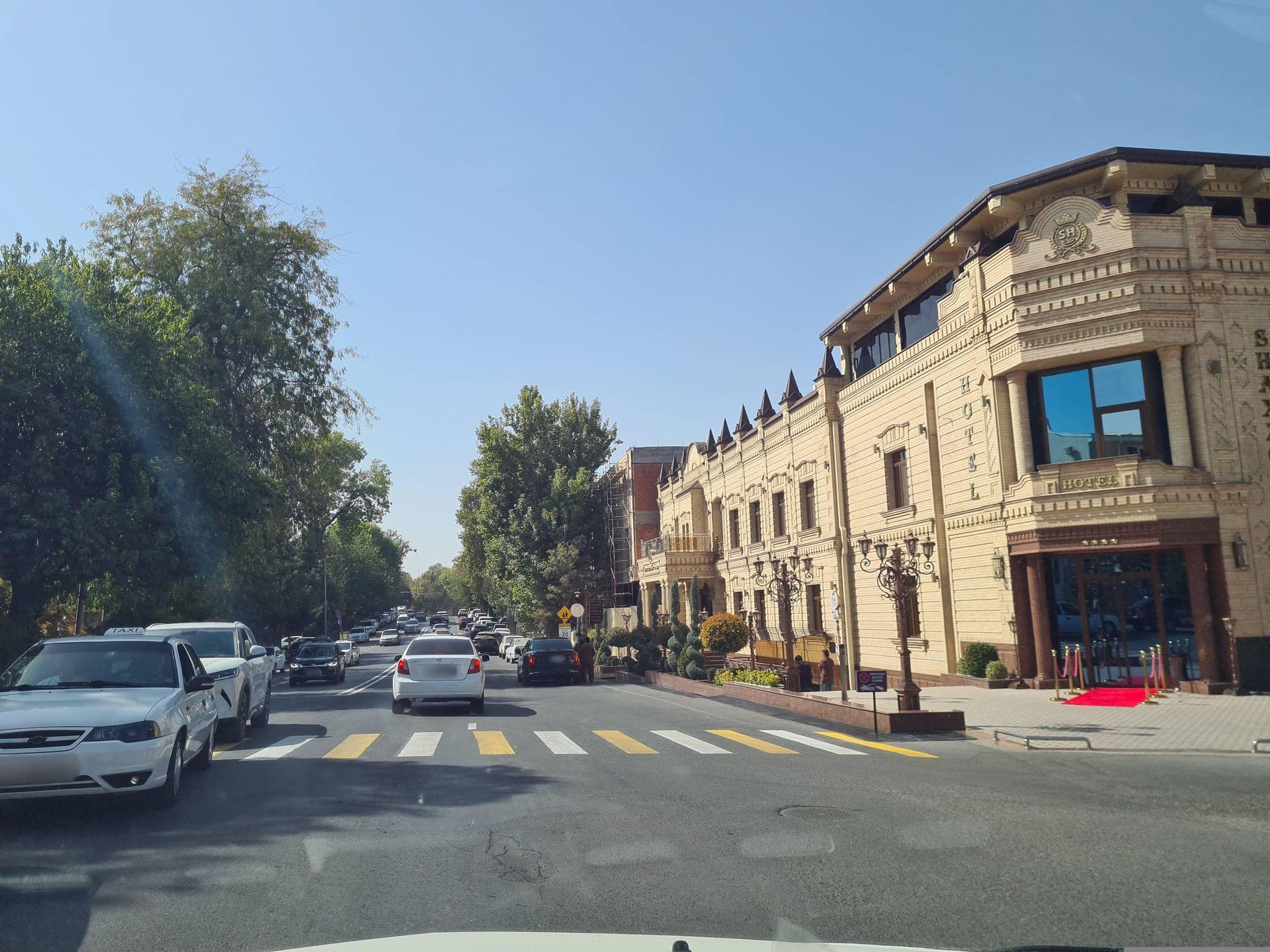Street view near Shahzoda, Samarkand