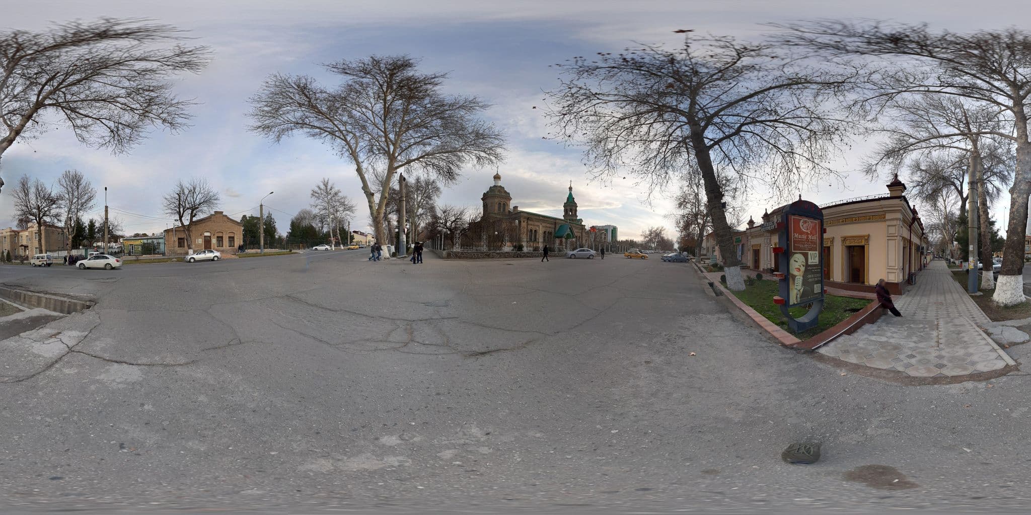 Street view near Lion Hotel, Samarkand