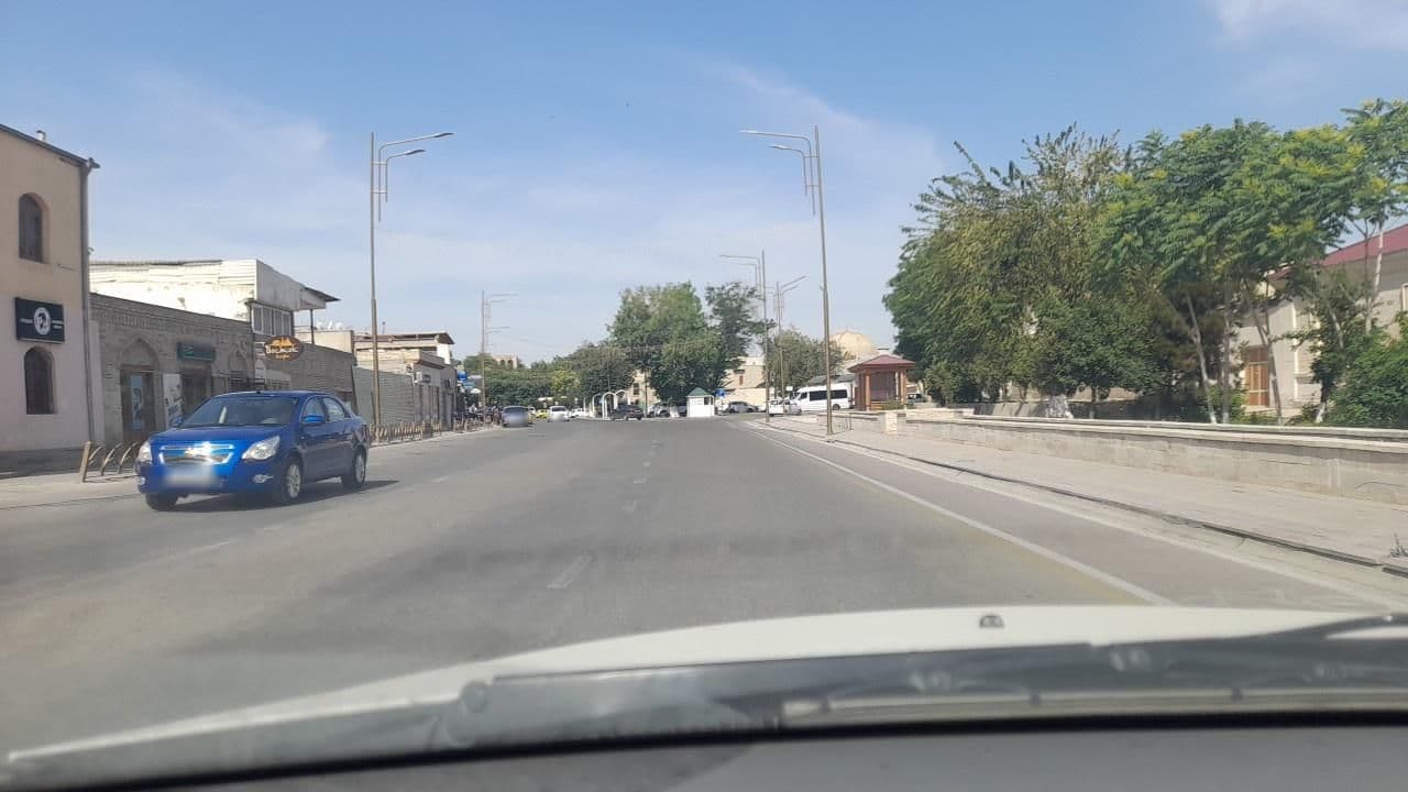 Street view near Hotel Amulet, Bukhara