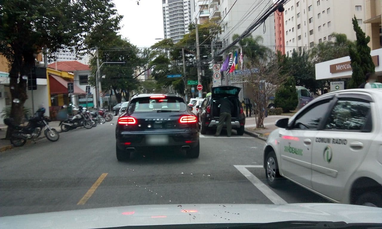 Street view near Hotel Mercure Vila Olímpia, Moema — © thierrytelenav (CC BY-SA · Mapillary)