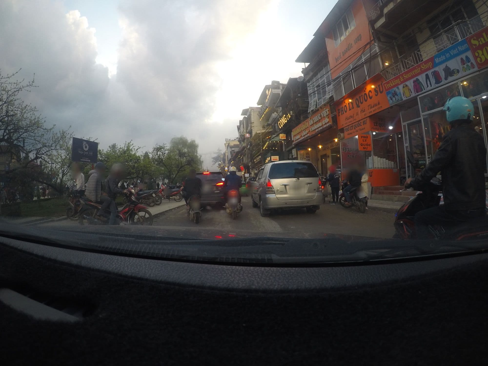 Street view near Thanh Son, Sa Pa