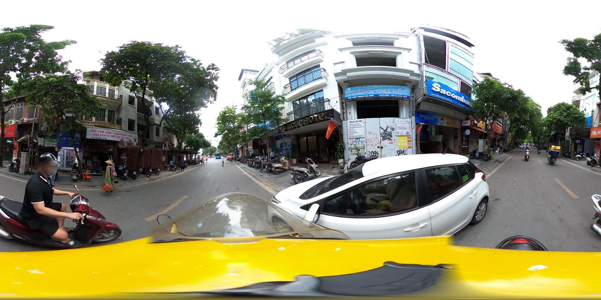 Street view near Rose Hotel, Hoàn Kiếm