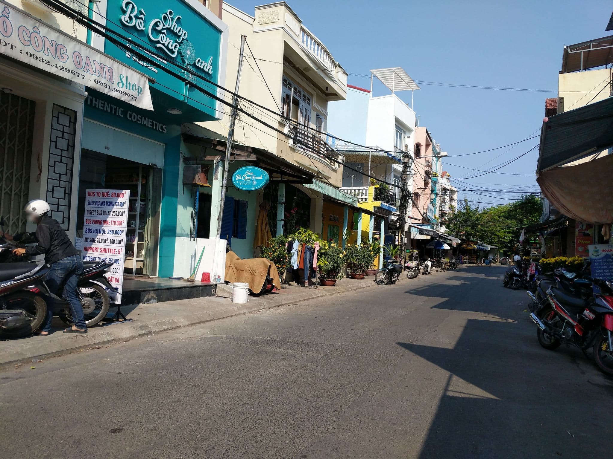 Street view near Hotel My Chau, Hoi An