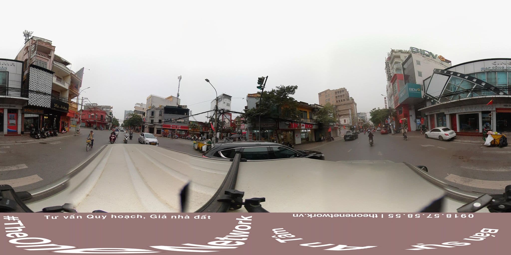 Street view near Hoàng Hải Hotel, Haiphong — © theonenetwork (CC BY-SA · Mapillary)