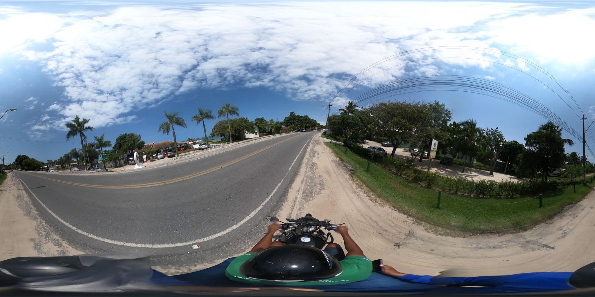 Street view near Porto Luar, Santa Cruz Cabrália — © mauriciomensura (CC BY-SA · Mapillary)