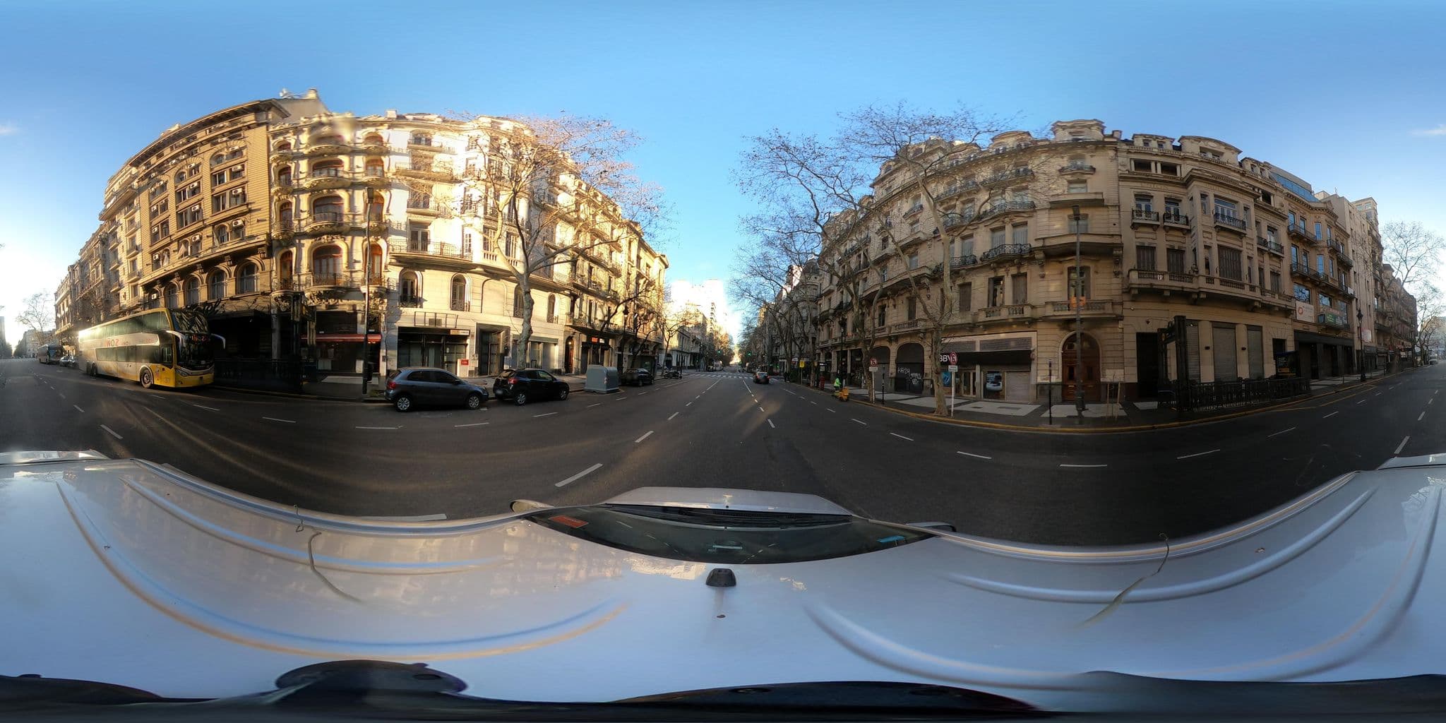 Street view near Castelar Hotel Spa, Buenos Aires