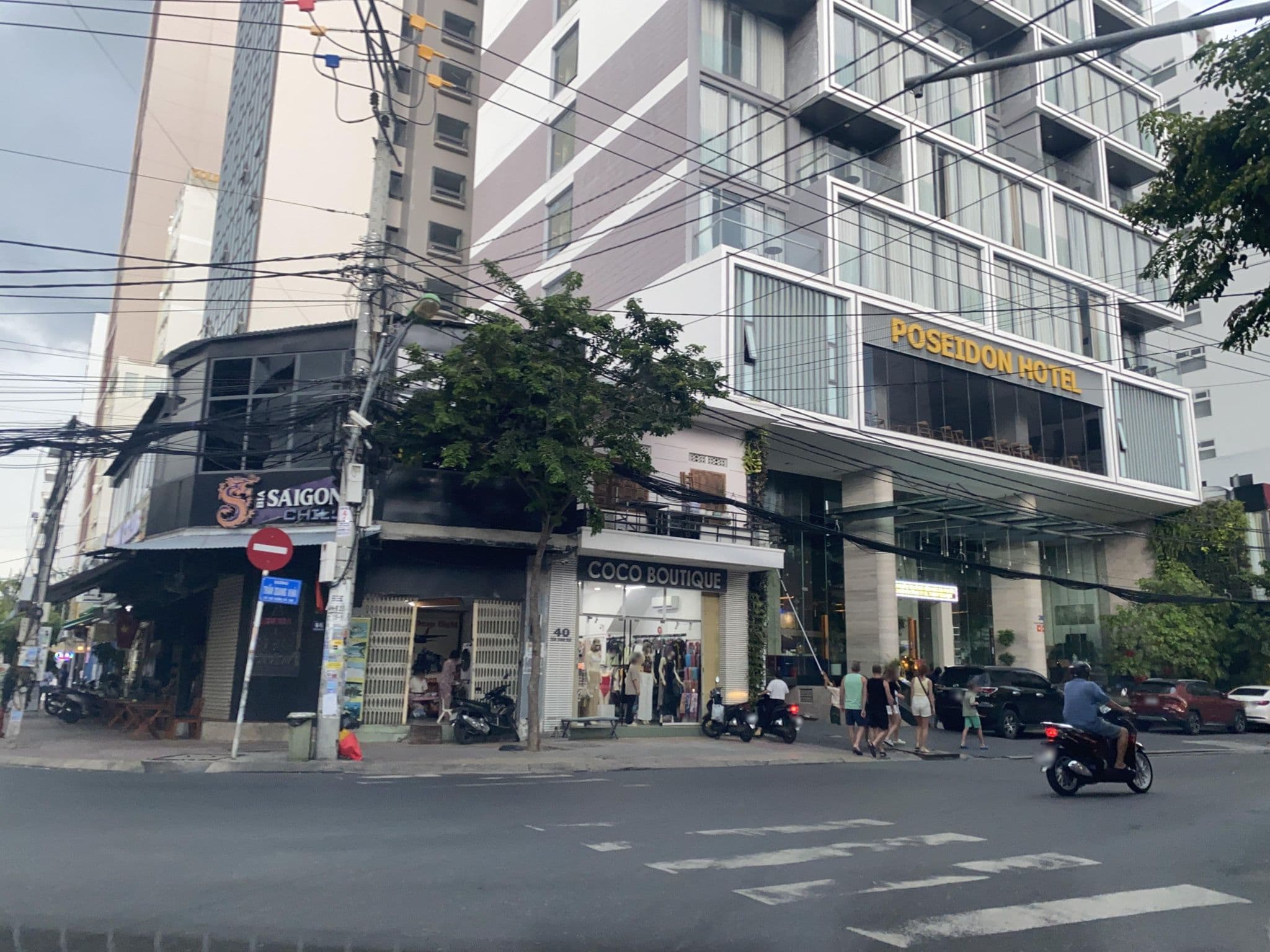 Street view near Thien Chau, Nha Trang
